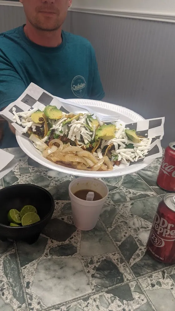 Carne Asada Taco Plate